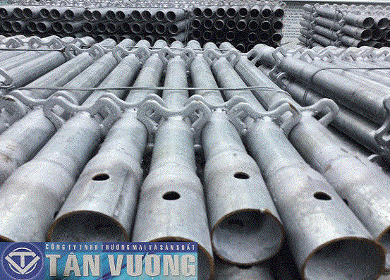 Ringlock scaffolding 4 round holes